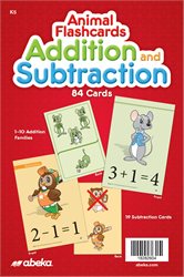 Addition and Subtraction Animal Flashcards