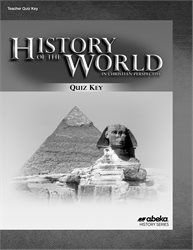 History of the World Quiz Key