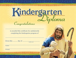 K Graduation Diploma Style B Sheep (Package of 25)
