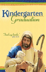 K Graduation Program Cover Style B Sheep (Package of 25)
