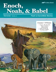 Enoch, Noah, and Babel Flash-a-Card Bible Stories