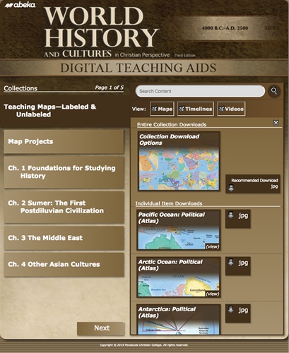 World History and Cultures 