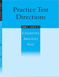 CogAT Practice Test Directions&#8212;Level K-2