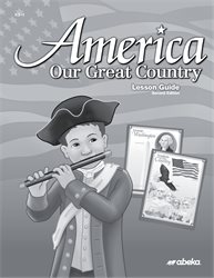 America: Our Great Country Lesson Guide (Replacement)
