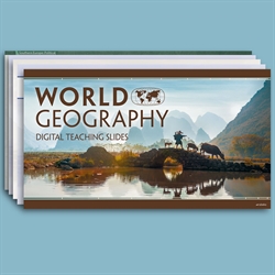 World Geography Digital Teaching Slides—New