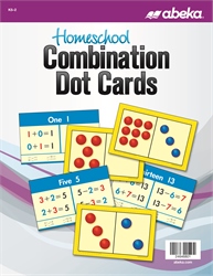 Homeschool Arithmetic Combination Dot Cards