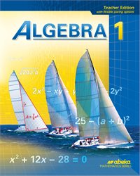 Algebra 1 Teacher Edition with flexible pacing options
