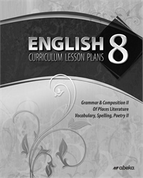 English 8 Curriculum Lesson Plans