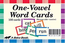 One Vowel Word Cards