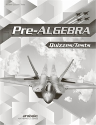 Pre-Algebra Quiz and Test Book&#8212;Revised