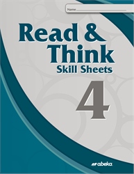 Read and Think 4 Skill Sheets