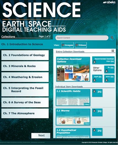 Science: Earth and Space 