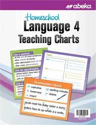 Homeschool Language 4 Charts (8.5 X 11)&#8212;Revised