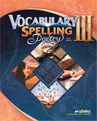 Vocabulary, Spelling, Poetry III