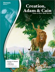 Creation, Adam, and Cain Flash-a-Card Bible Stories