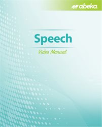 Speech Video Manual&#8212;Revised