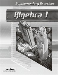 Algebra 1 Supplementary Exercises&#8212;New