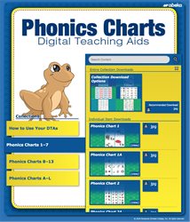 Phonics Charts Digital Teaching Aids&#8212;New