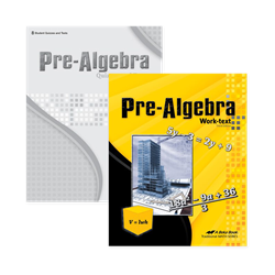 Pre-Algebra Homeschool Student Kit