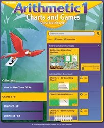 Arithmetic 1 Charts and Games Digital Teaching Aids