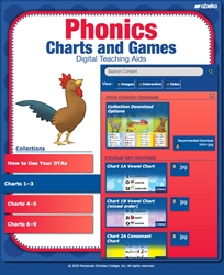 Phonics Charts and Games Digital Teaching Aids