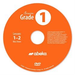 Grade 1 Cursive DVD Monthly Rental&#8212;Revised