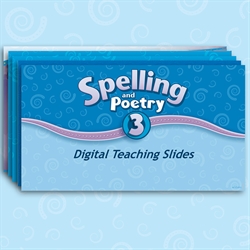 Spelling and Poetry 3 Digital Teaching Slides