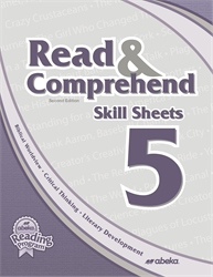 Read and Comprehend 5 Skill Sheets (Unbound)