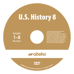 U.S. History 8 DVD Monthly Rental