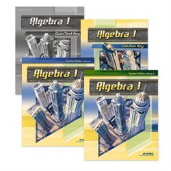 Algebra 1 Parent Kit&#8212;Revised