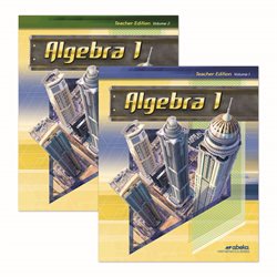 Algebra 1 Teacher Edition Volumes 1 and 2&#8212;Revised