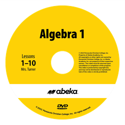 Algebra 1 DVD Monthly Rental&#8212;Revised