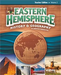 Eastern Hemisphere History and Geography Teacher Edition Volume 2&#8212;New