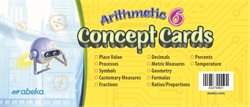 Arithmetic 6 Concept Cards—New