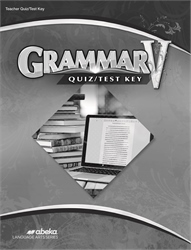 Grammar V Quiz and Test Key—New