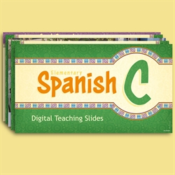 Elementary Spanish C Digital Teaching Slides—New