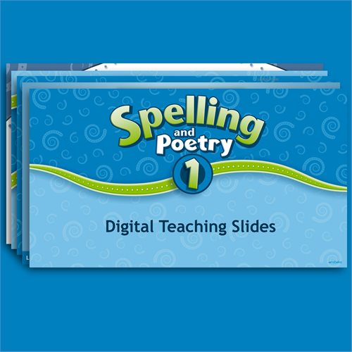 Spelling and Poetry 1 Digital Teaching Slides--New
