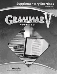 Grammar V Supplementary Exercises Teacher Key