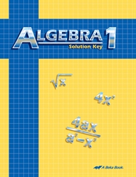 Algebra 1 Solution Key&#8212;Old Edition