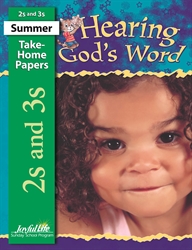 Hearing God's Word 2s &#38; 3s Take-Home Papers