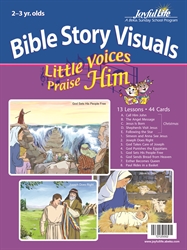 Little Voices Praise Him 2s &#38; 3s Bible Visuals