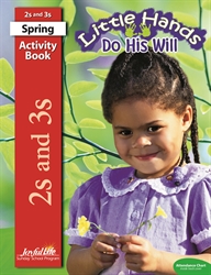 Little Hands Do His Will 2s &#38; 3s Activity Book