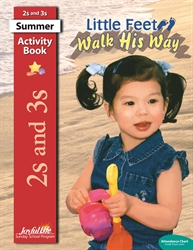 Little Feet Walk His Way 2s &#38; 3s Activity Book