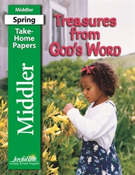 Treasures from God's Word Middler Take-Home Papers