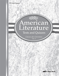 American Literature Test and Quiz Book