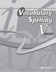 Vocabulary Spelling V Quiz Book
