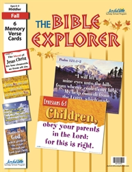 Bible Explorer Middler Middler Memory Verse Visuals