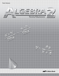 Algebra 2 Test and Quiz Book