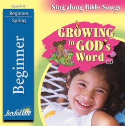 Growing in God's Word Beginner CD
