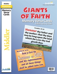 Giants of Faith Middler Memory Verse Visuals